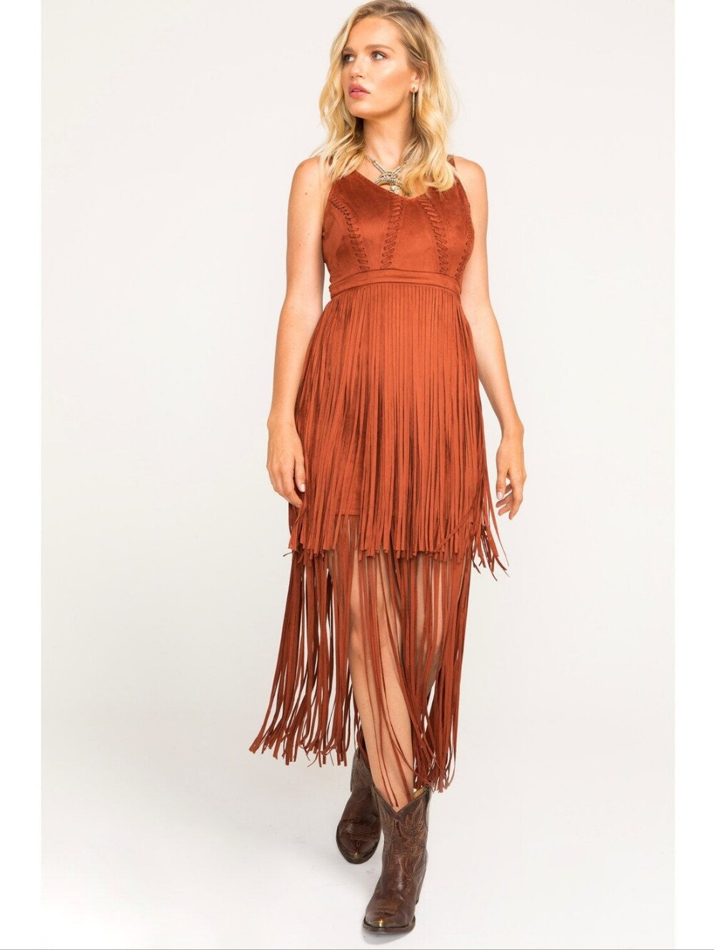 Idyllwind Women's Wild Nights Fringe Dress 